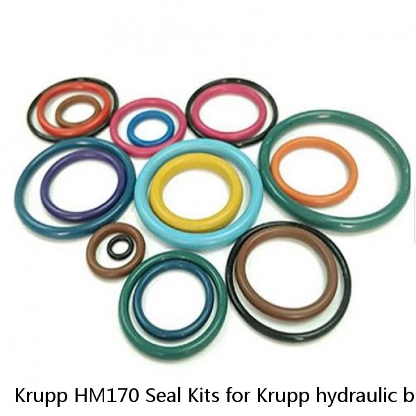 Krupp HM170 Seal Kits for Krupp hydraulic breaker